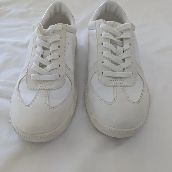 White Women's J Crew Sneakers - Picture 3 of 5